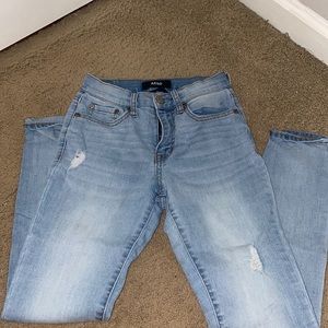 High-Waisted Skinny Jeans